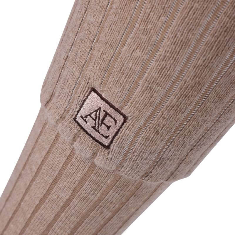 Aubrion Equestrian Knit Boot Socks Oat One Size