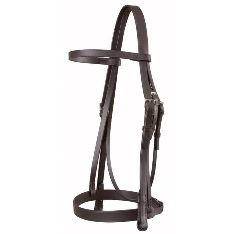 Wembley Plain Cavesson Bridle-Pet n Pony-Jeffries