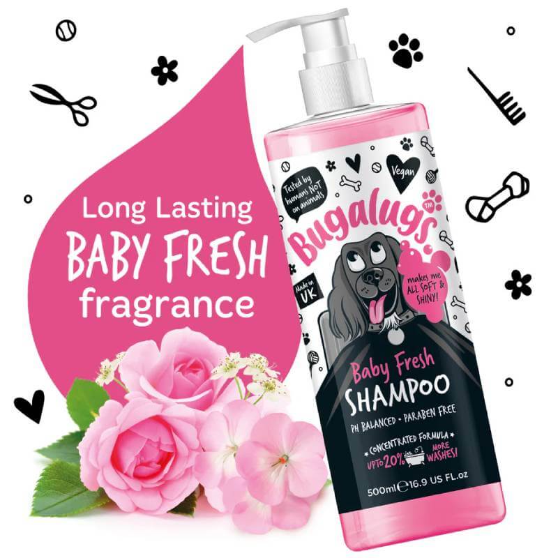 Bugalugs Baby Fresh Dog Shampoo 250ml