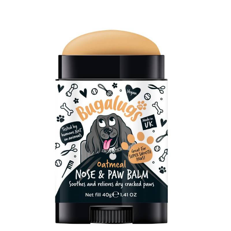 Bugalugs Paw &amp; Nose Balm Stick Oatmeal for Dogs 40g
