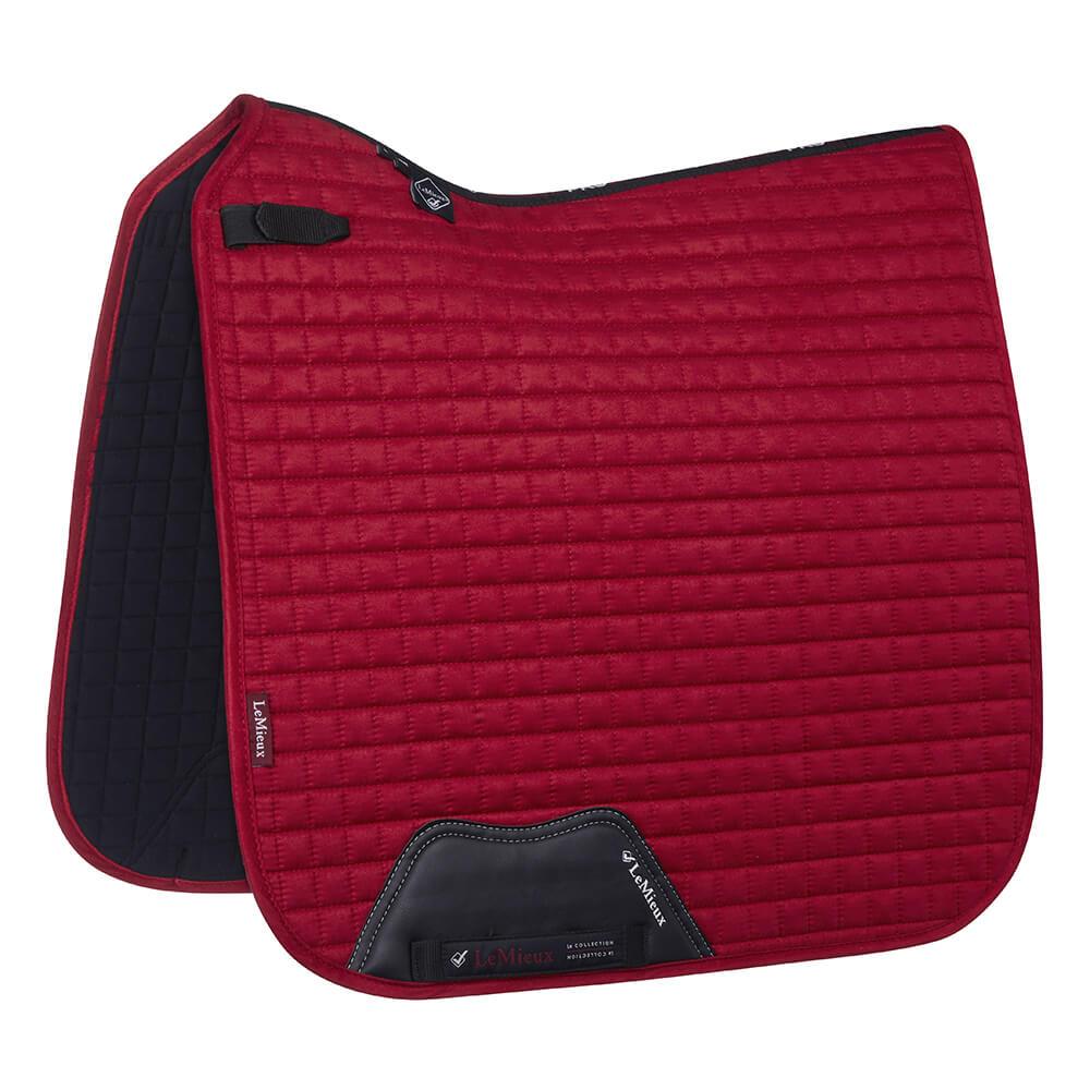 Lemieux Prosport Suede Dressage Square Chilli Small/Medium