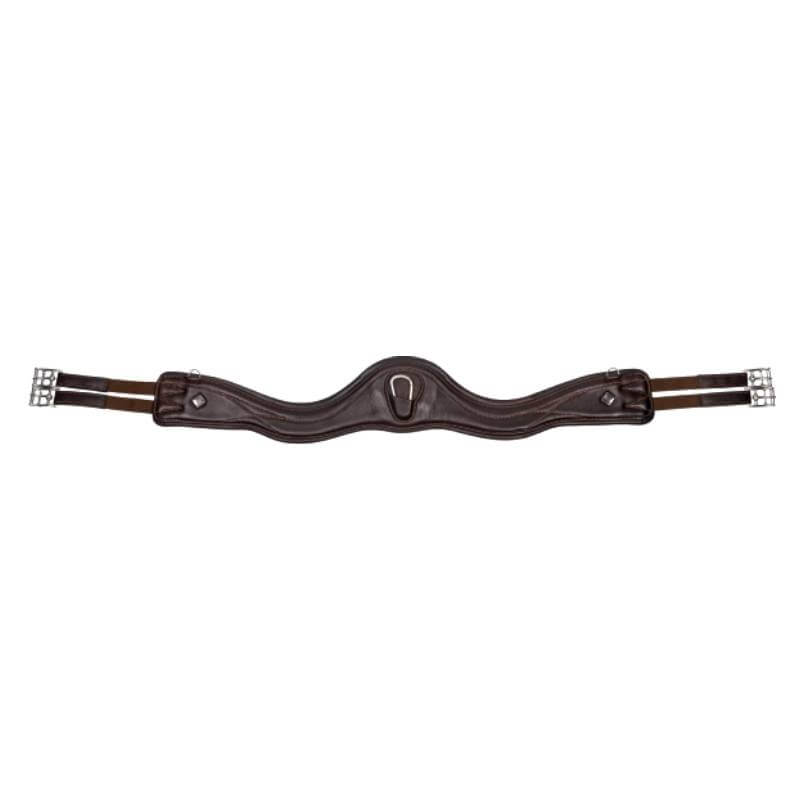 LeMieux Gel-Tek Anatomic Jumping Girth Brown