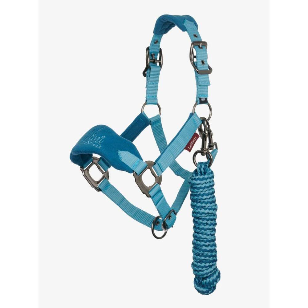 LeMieux Mini Vogue Headcollar &amp; Leadrope Marine