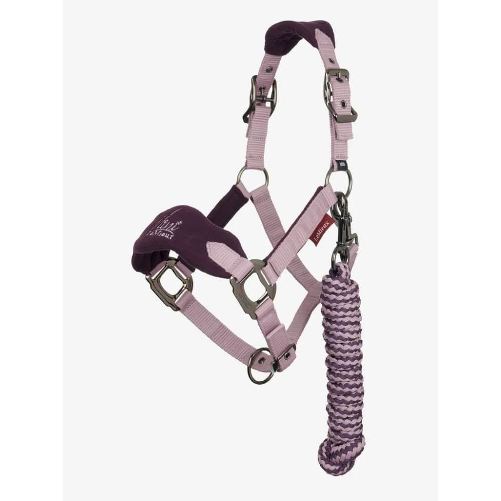 LeMieux Mini Vogue Headcollar &amp; Leadrope Fig