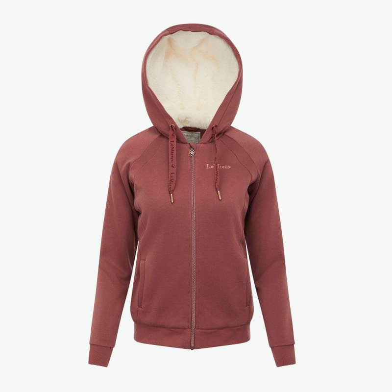 LeMieux Sherpa Lined Hoodie Ladies Orchid