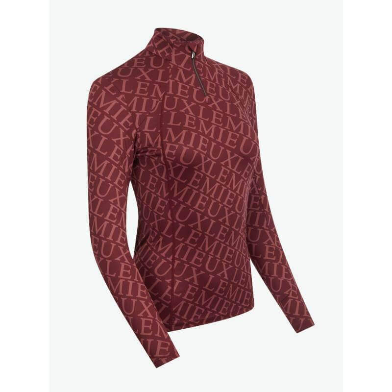 LeMieux Fleur Base Layer Merlot