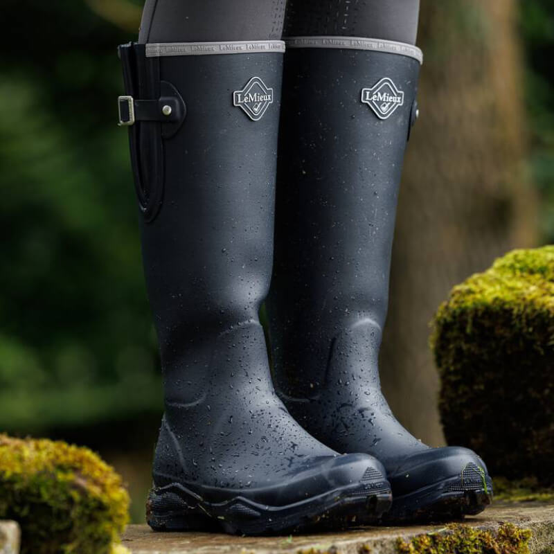 LeMieux Stride Wellington Boot Navy-Pet n Pony-LeMieux