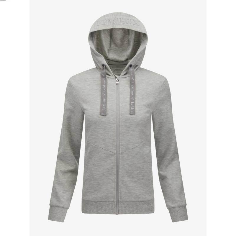 LeMieux Leonie Zip Through Hoodie Grey