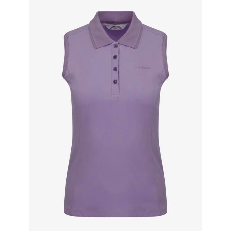 LeMieux Sleeveless Polo Shirt Iris