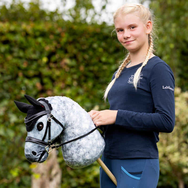 Lemieux Hobby Horse Fly Hood Black-Pet n Pony-LeMieux