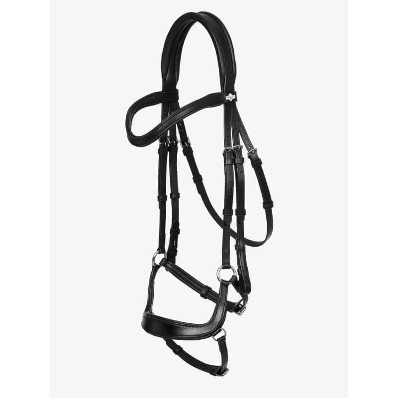 LeMieux Arika Drop Bridle Black/Silver-Pet n Pony-LeMieux