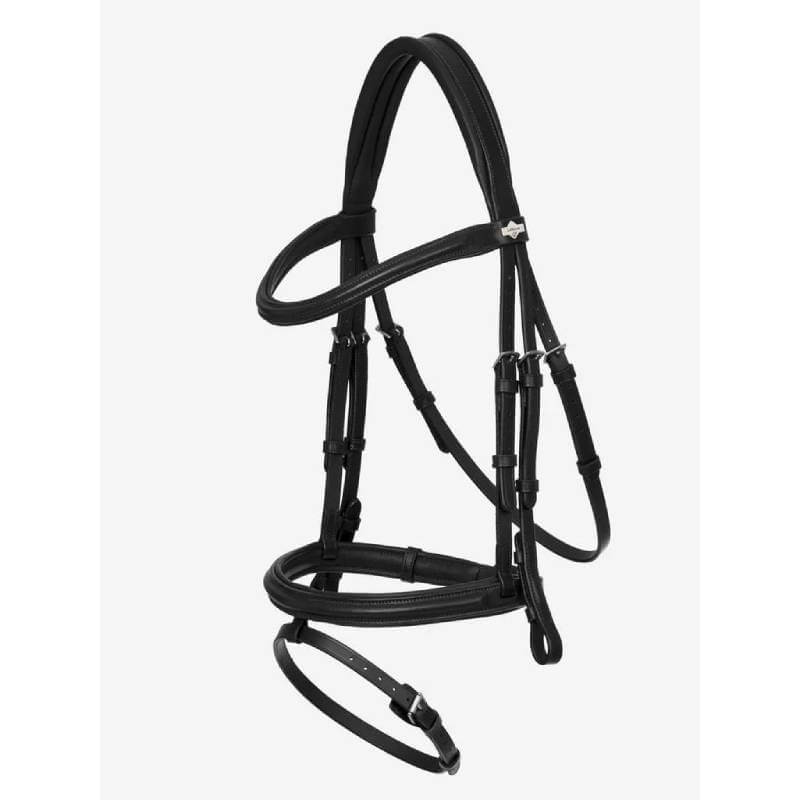 LeMieux Arika Flash Bridle Black/Silver-Pet n Pony-LeMieux