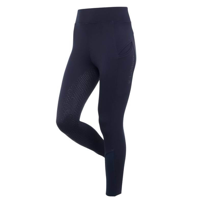 LeMieux Full Grip Brushed Pull On Breech Ladies Navy-Pet n Pony-LeMieux