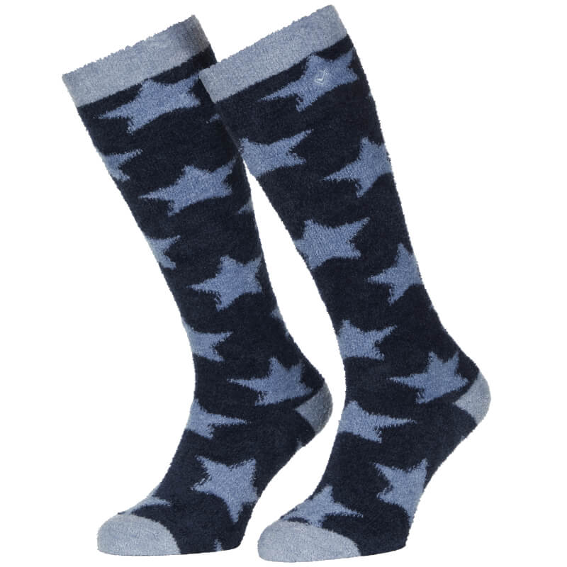 Lemieux Sasha Star Fluffies Socks Atlantic Junior