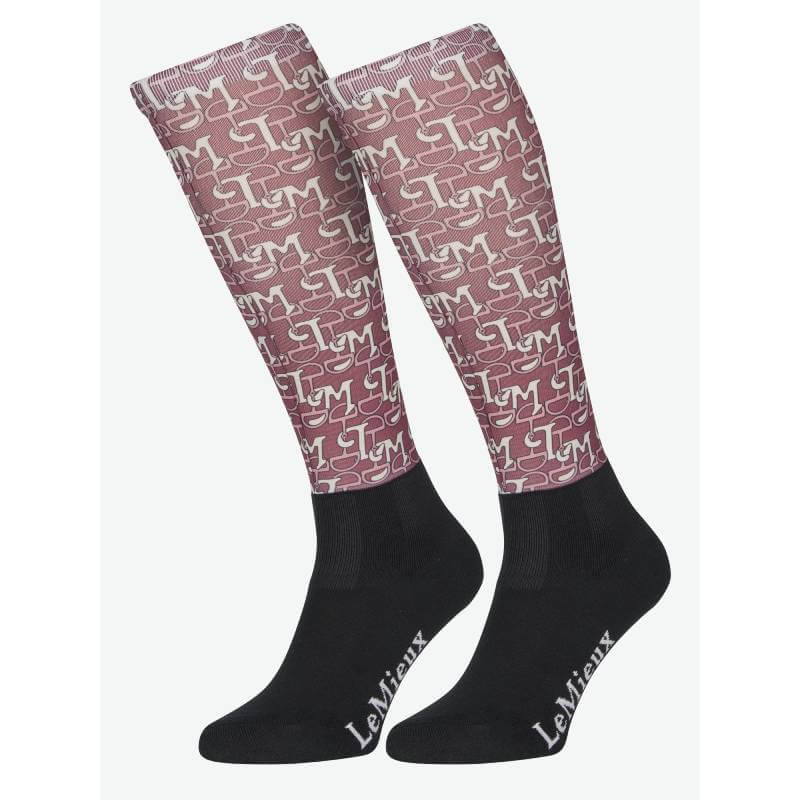 LeMieux Footsie Socks LM Orchid Adult