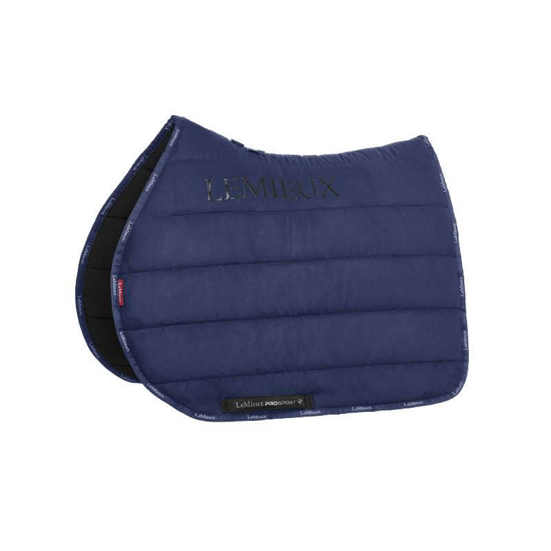 LeMieux GP Work Pad Navy Large saddle pad for horses shown on a white background.