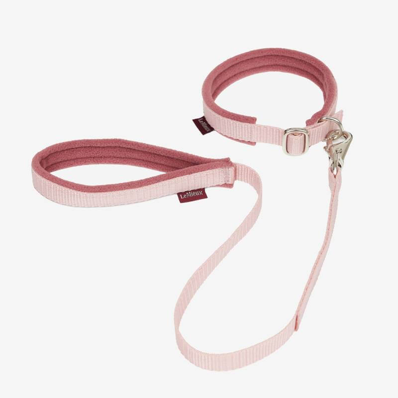 Lemieux Toy Puppy Collar &amp; Lead Pink Quartz