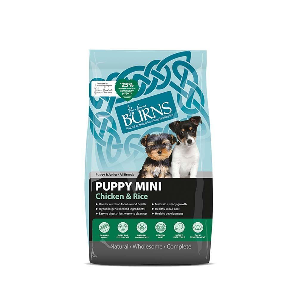 Burns Chicken &amp; Rice Puppy Mini Dry Dog Food-Pet n Pony-Burns