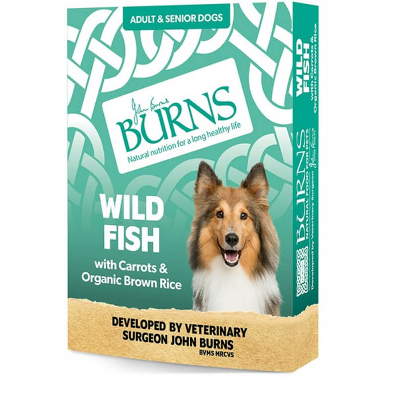Burns Wet Dog Food Tray Wild Fish 150g
