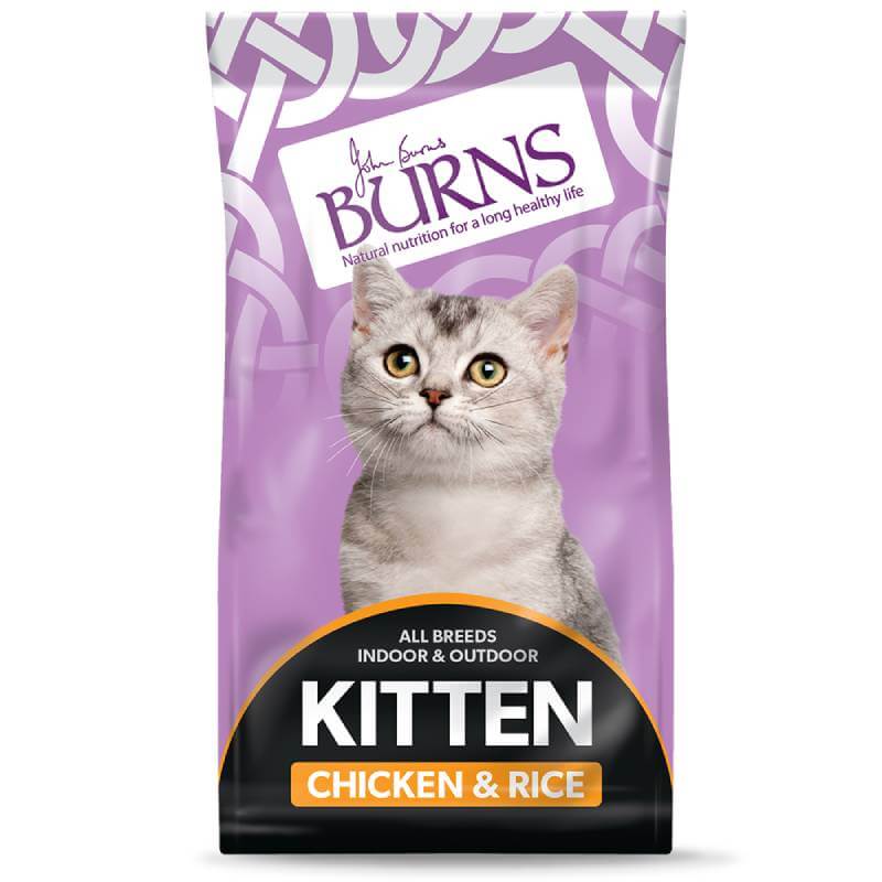 Burns Kitten Chicken &amp; Rice