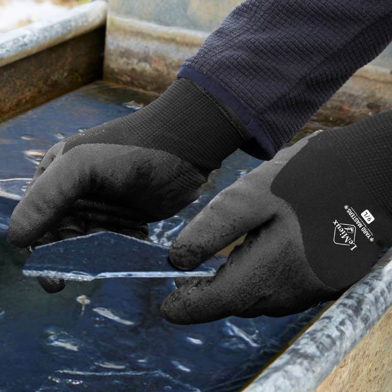 LeMieux Thermal Work Gloves Black