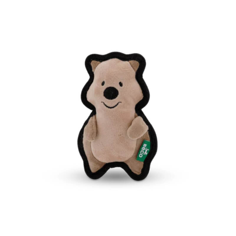 Beco Recycled Rough and Tough Quokka Small: an eco-friendly dog toy by Beco.