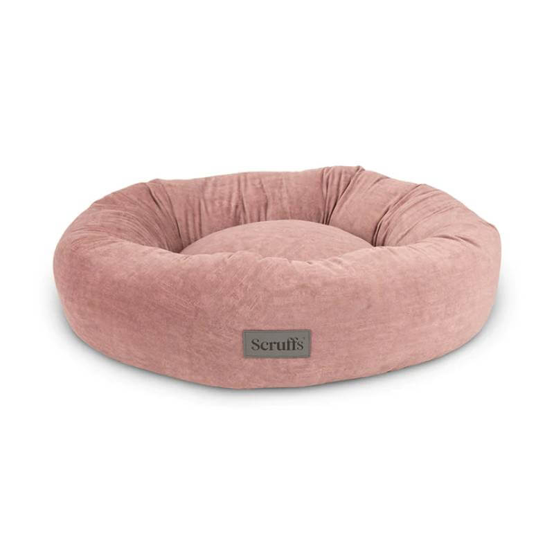 Scruffs Oslo Donut Bed Medium Blush Pink-Pet n Pony-Scruffs