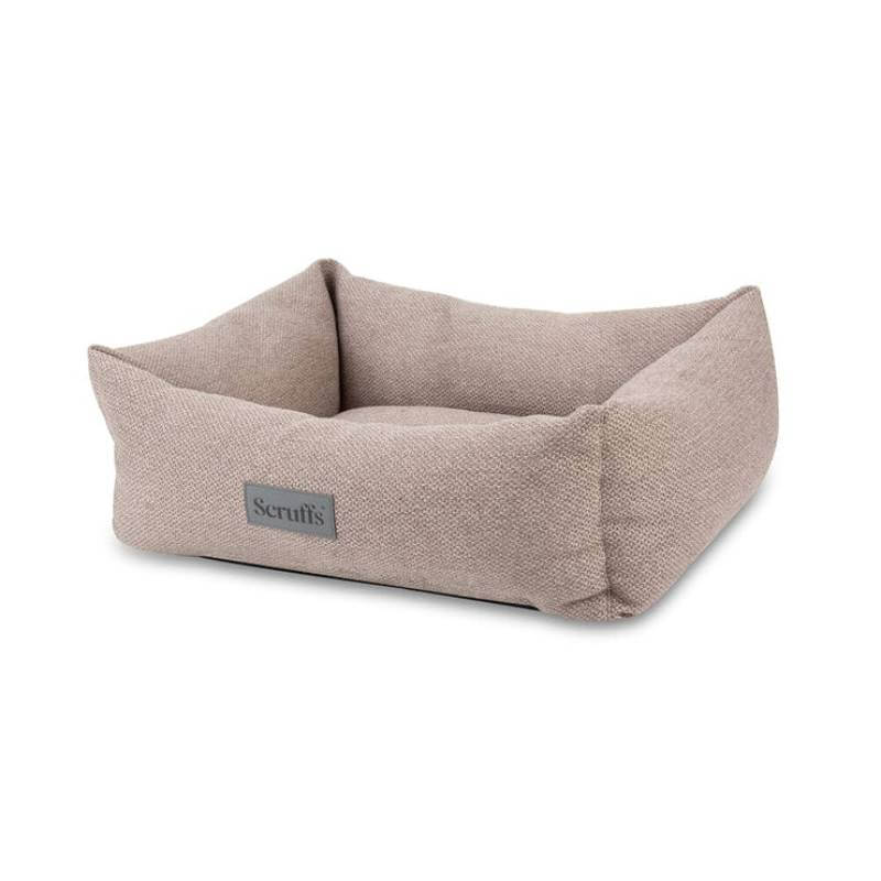 Scruffs Seattle Box Bed Medium Stone Grey-Pet n Pony-Scruffs