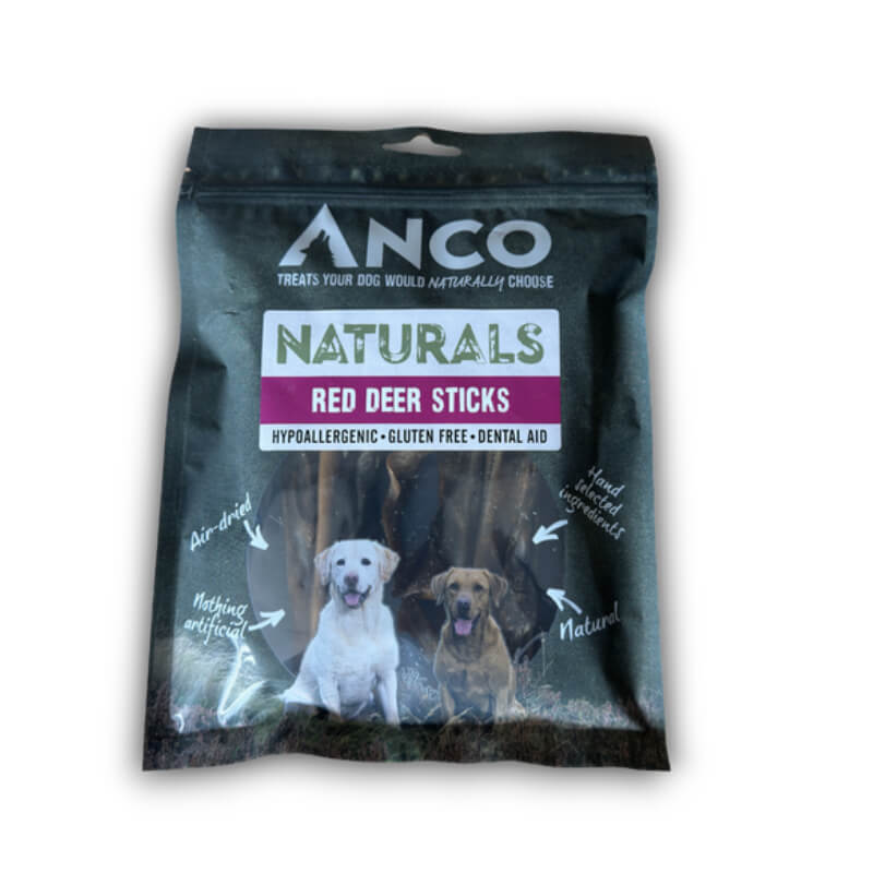 Anco Naturals Red Deer Stick 100g-Pet n Pony-Anco