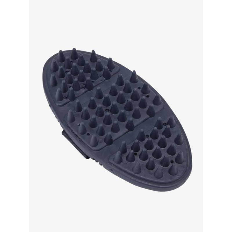 LeMieux Flexi Massage Brush Navy