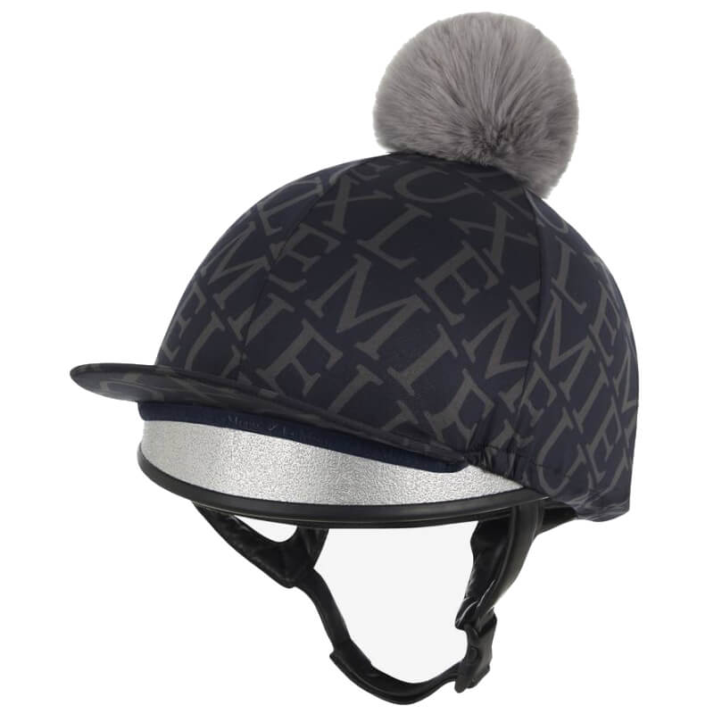 Lemieux  Pom Hat Silk Fleur Navy