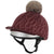 Lemieux Pom Hat Silk Fleur Merlot