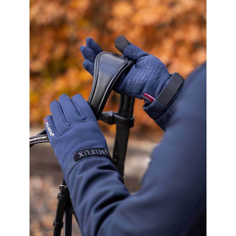 LeMieux PolarTec Gloves 1.0 Navy