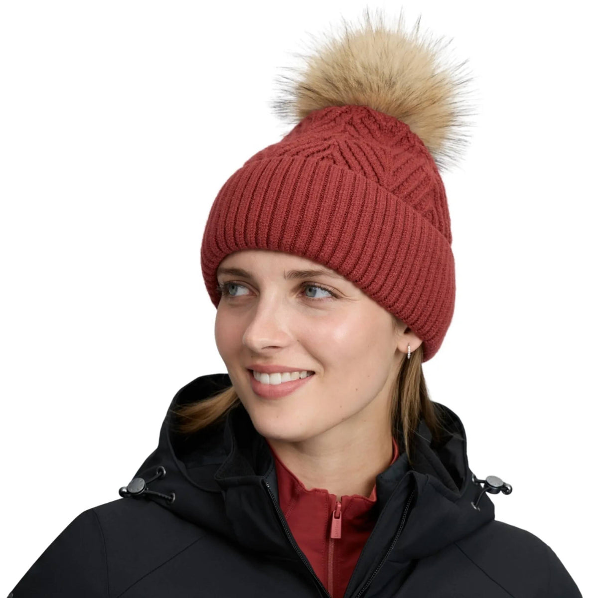 LeMieux Clara Knit Beanie Russet