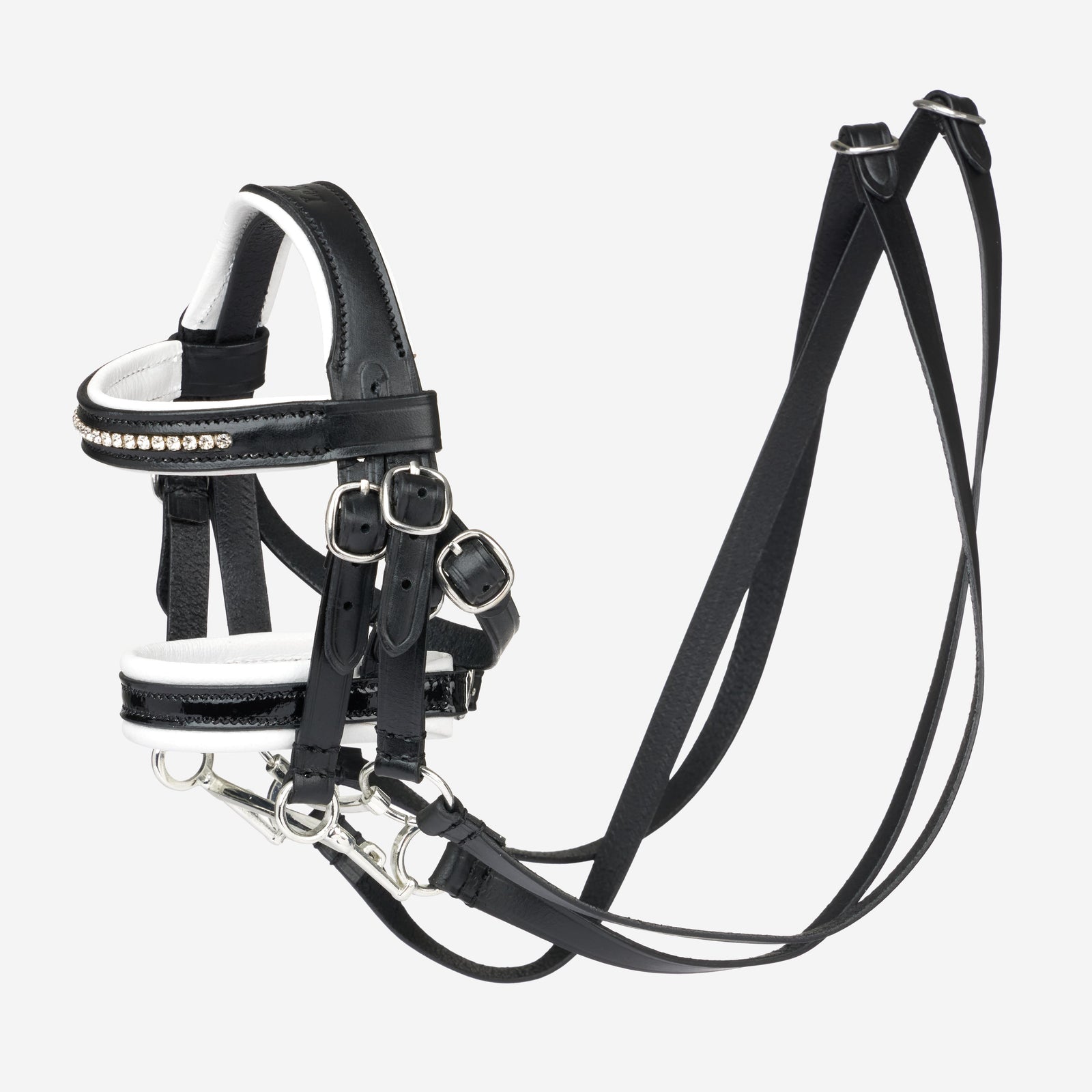 Toy Pony Double Bridle Black