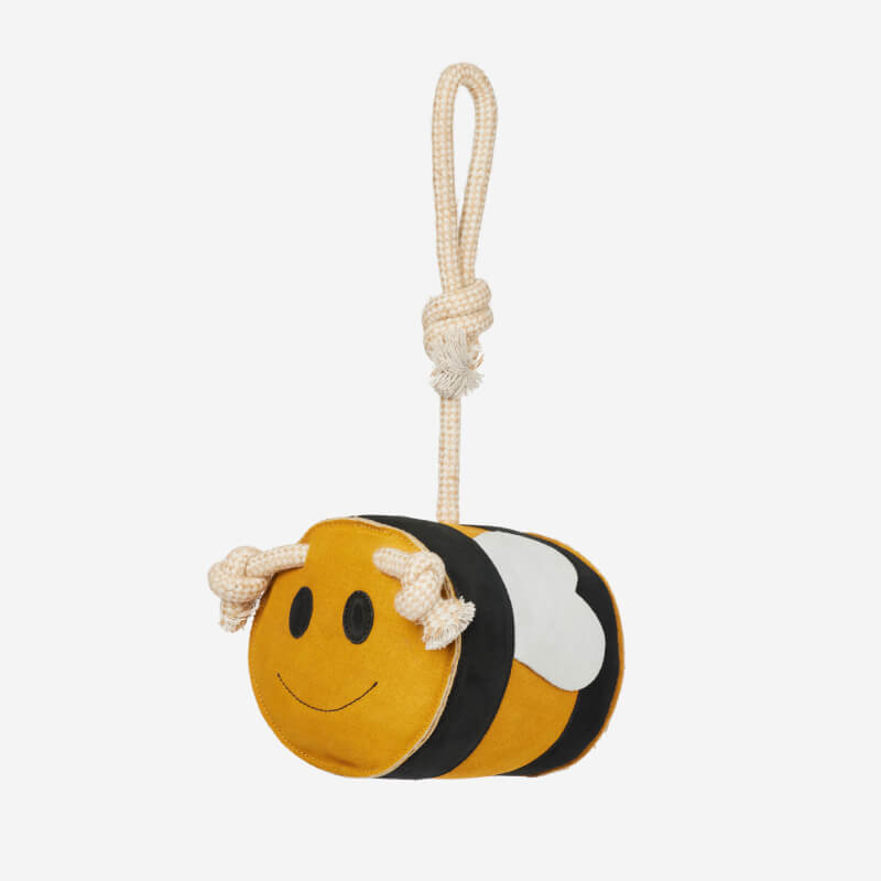 LeMieux Horse Toy Bee: plush bee-shaped stable toy with rope handle and wings by LeMieux.