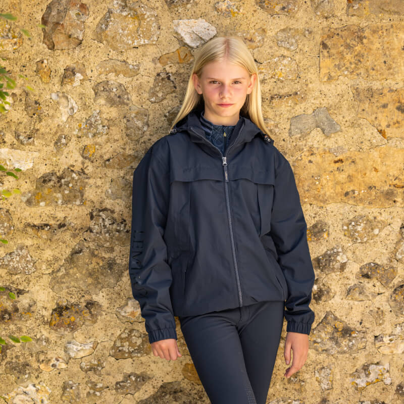 Lemieux Young Rider Dolcie Waterproof Jacket Navy