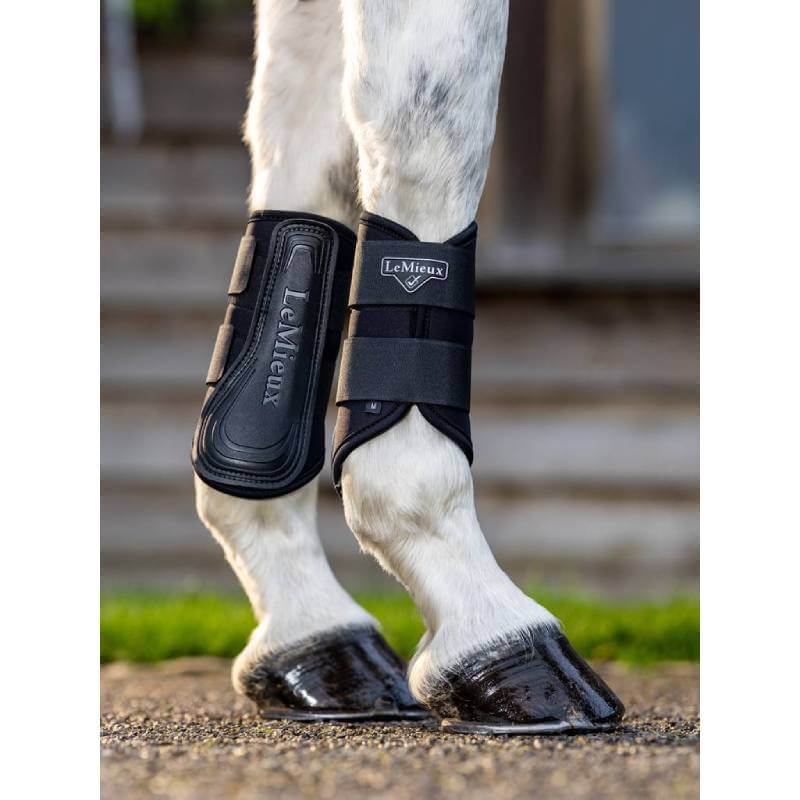 LemIeux Grafter Brushing Boots Black