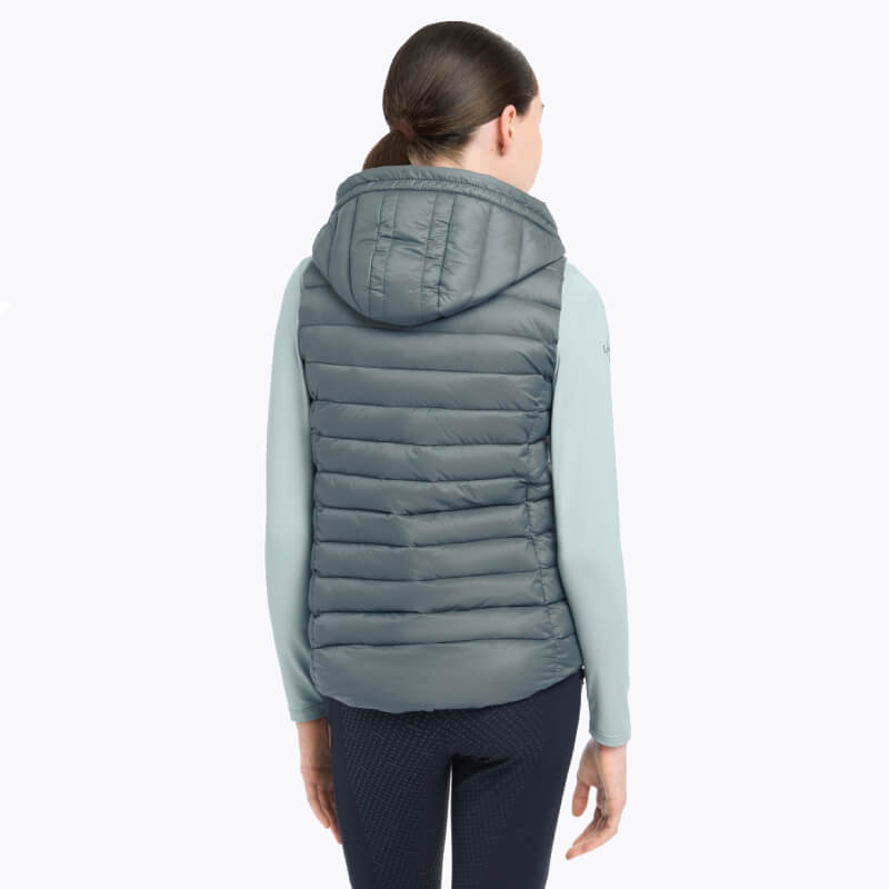 Lemieux Young Rider Milly Puffer Gilet Petrol