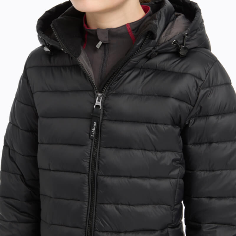 Lemieux Young Rider Milly Puffer Jacket Black