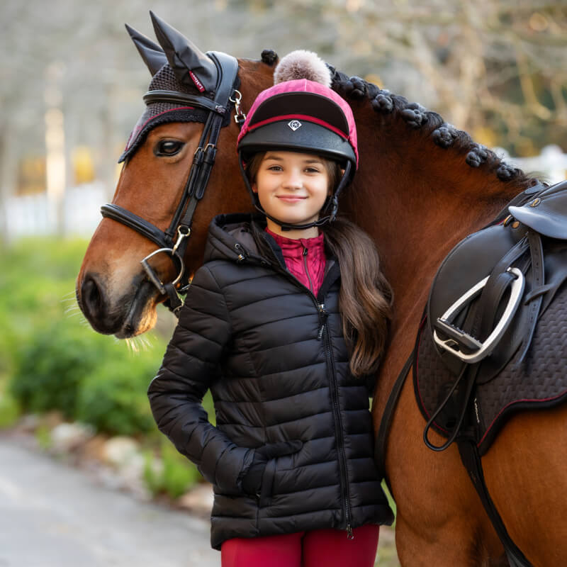 Lemieux Young Rider Milly Puffer Jacket Black