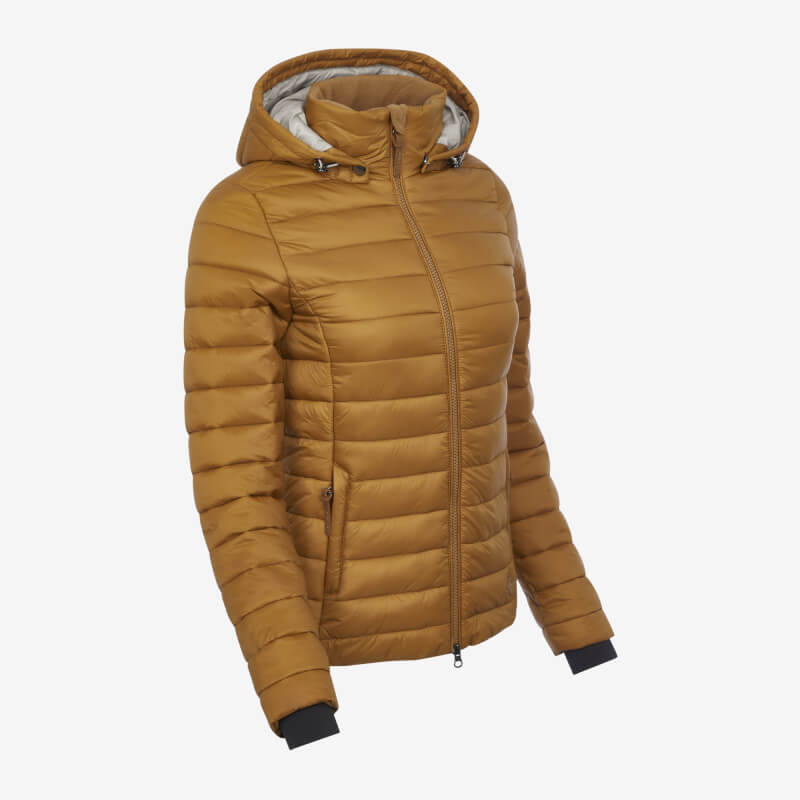 Lemieux Tilly Hooded Puffer Jacket Ginger