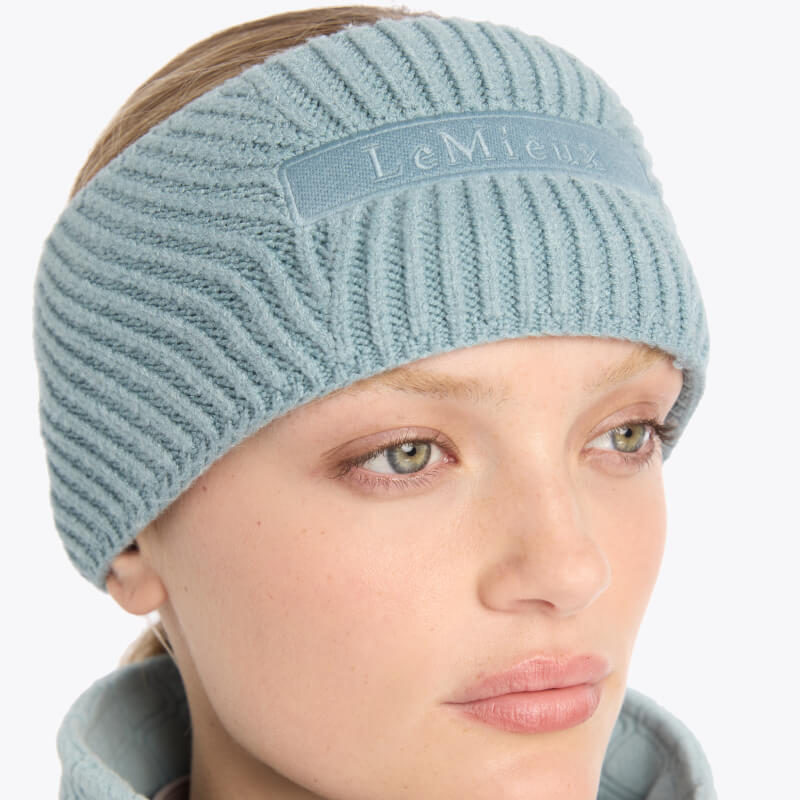 Lemieux Clara Cable Headband Glacier