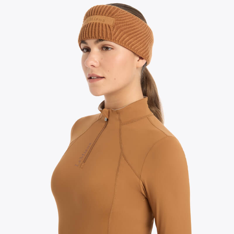 LeMieux Clara Cable Headband Ginger