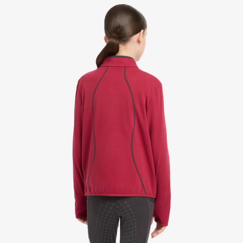 Lemieux Young Rider Felicity Fleece Zip Through Ember