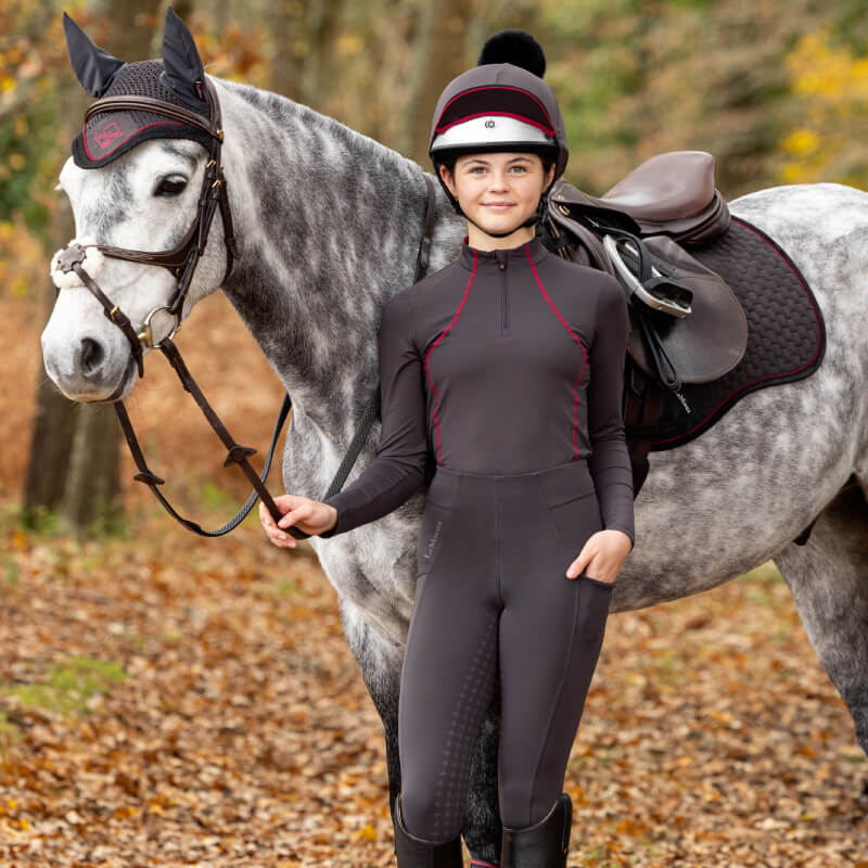 Lemieux Young Rider Baselayer Cinder-Pet n Pony-LeMieux