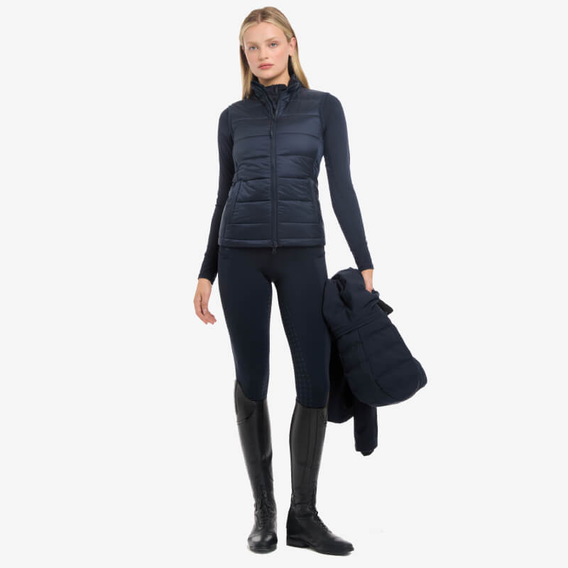 Lemieux Brooke Waterproof Hybrid Jacket Navy