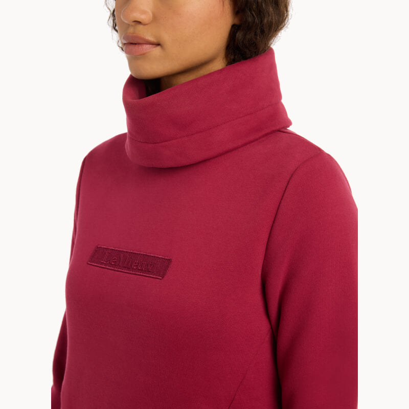 Lemieux Adele Funnel Neck Sweat Ember