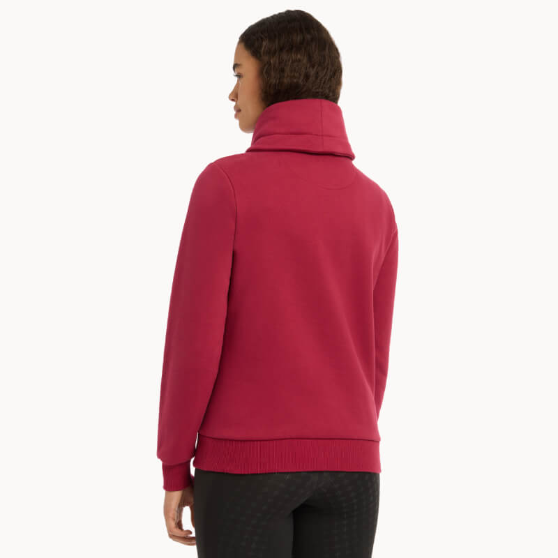 Lemieux Adele Funnel Neck Sweat Ember