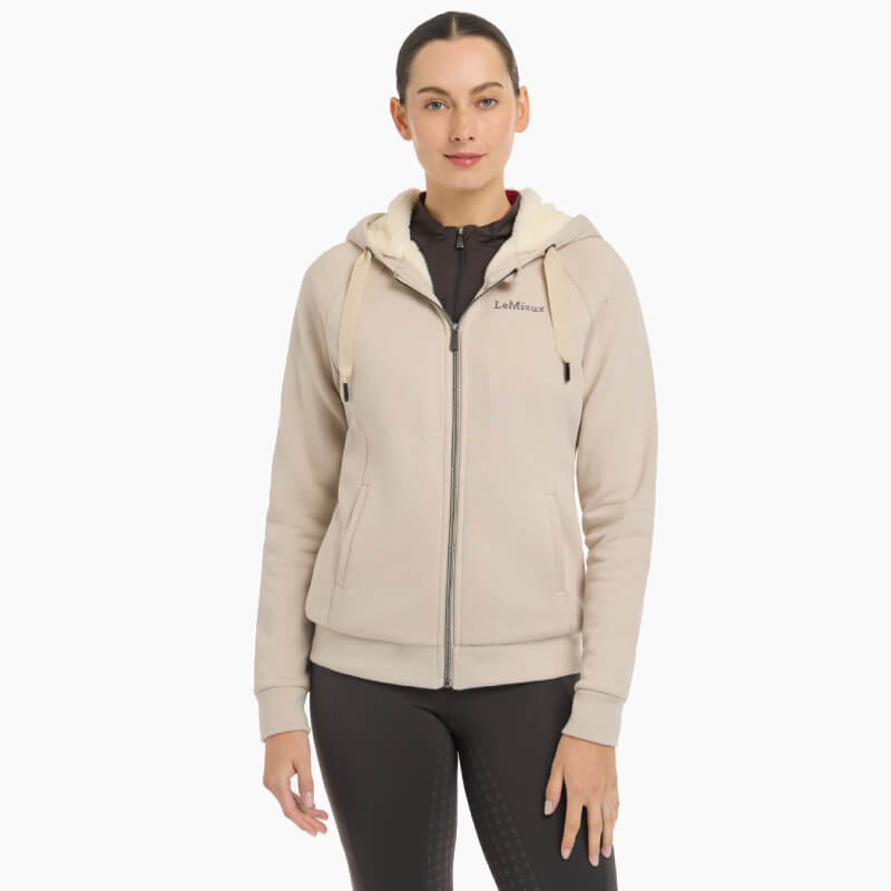 Lemieux Leia Lined Hoodie Stone